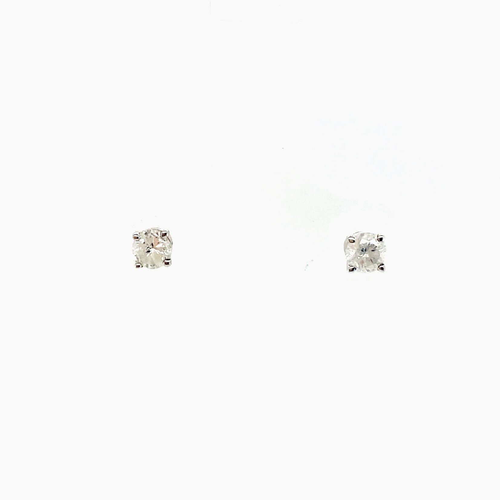 14 Kt Ladies Diamond Earrings .25 Ctw