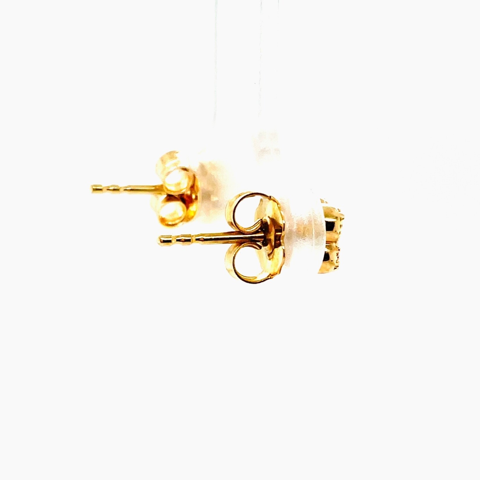 14 Kt Ladies Earrings .33 Ctw