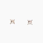 14 Kt Ladies Diamond Earrings .75 Ctw