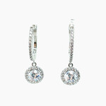 Ladies Silver Earrings
