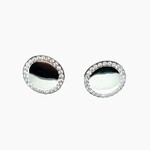 Ladies Sterling Silver Stud Earrings