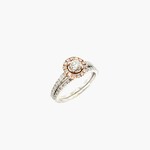 14K Twotone Bridal Set Size 7