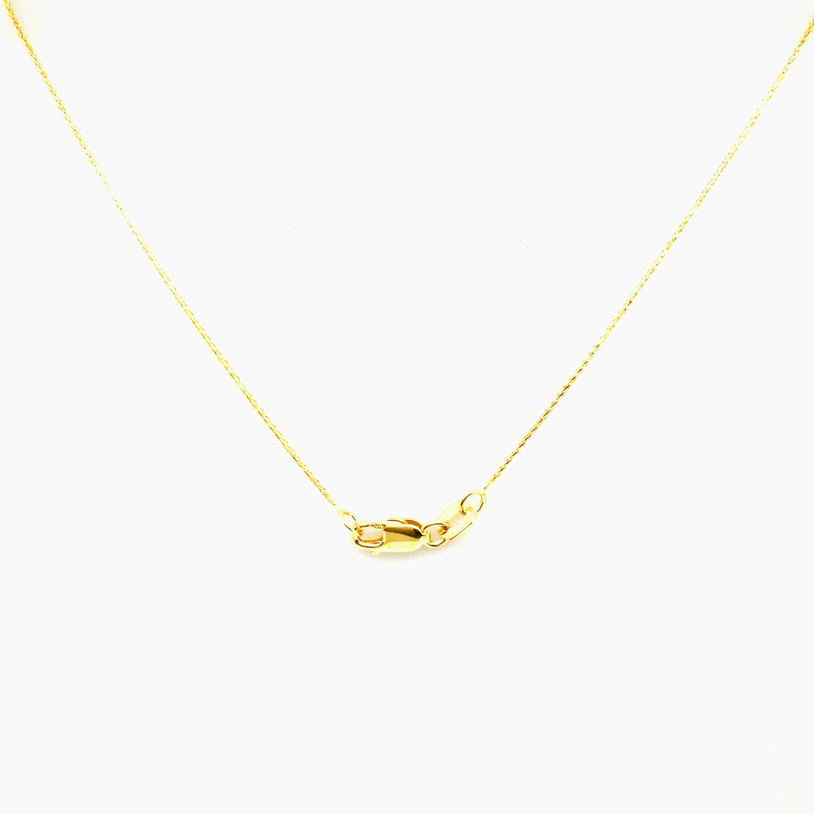 10K Yellow Gold Baby Wheat Chain, 16"