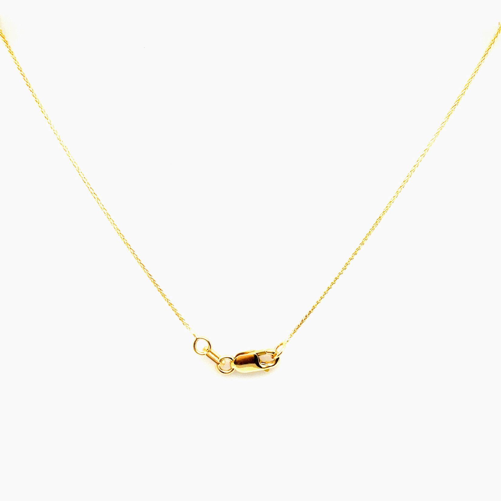14K Yellow Gold Baby Wheat Chain, 16
