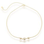 Three Station Fresh Water Pearl Choker