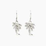 Silver Palm Tree Earrings