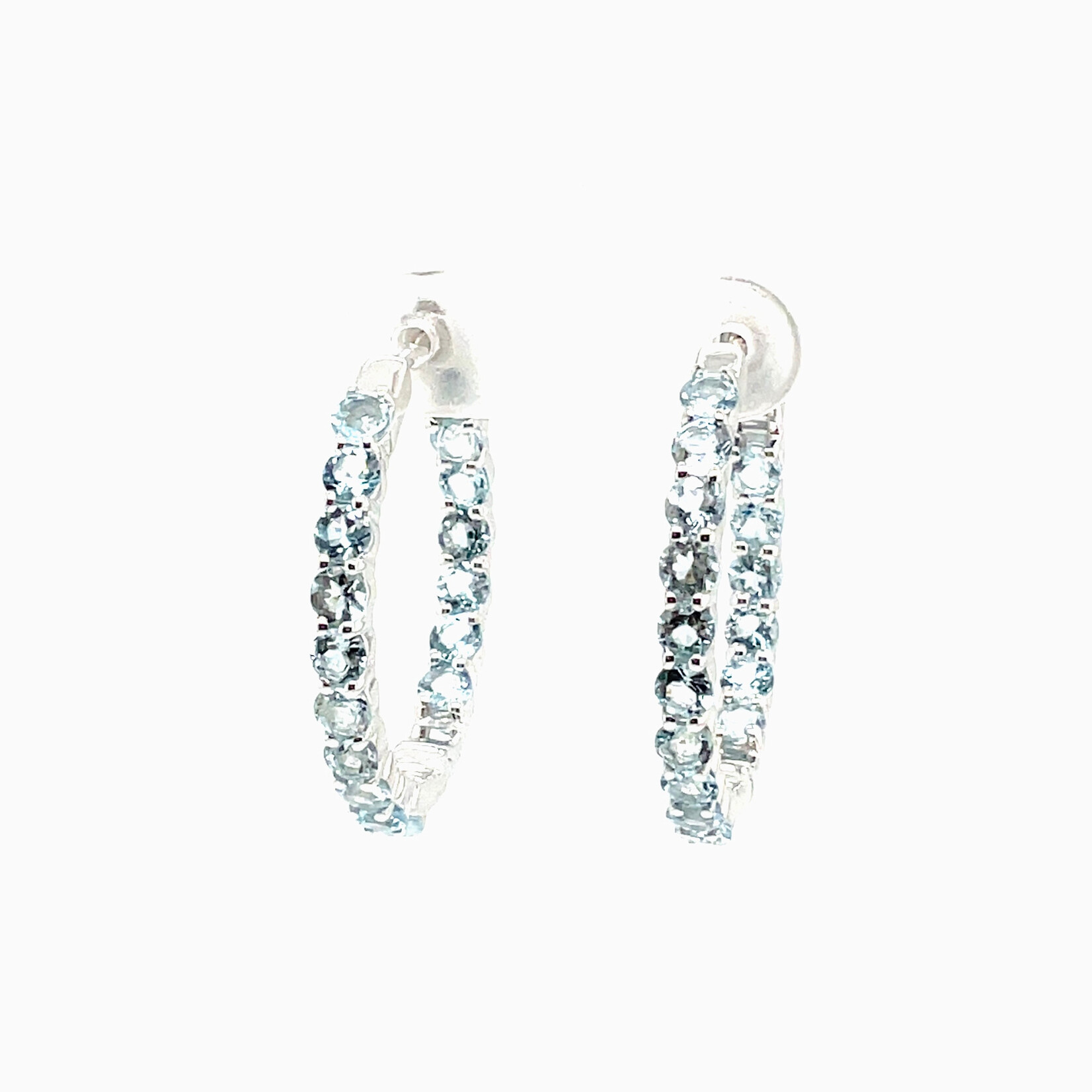 Sterling Silver Aquamarine Earrings