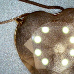 Gold Plated Heart Shape Pendant, Fashion