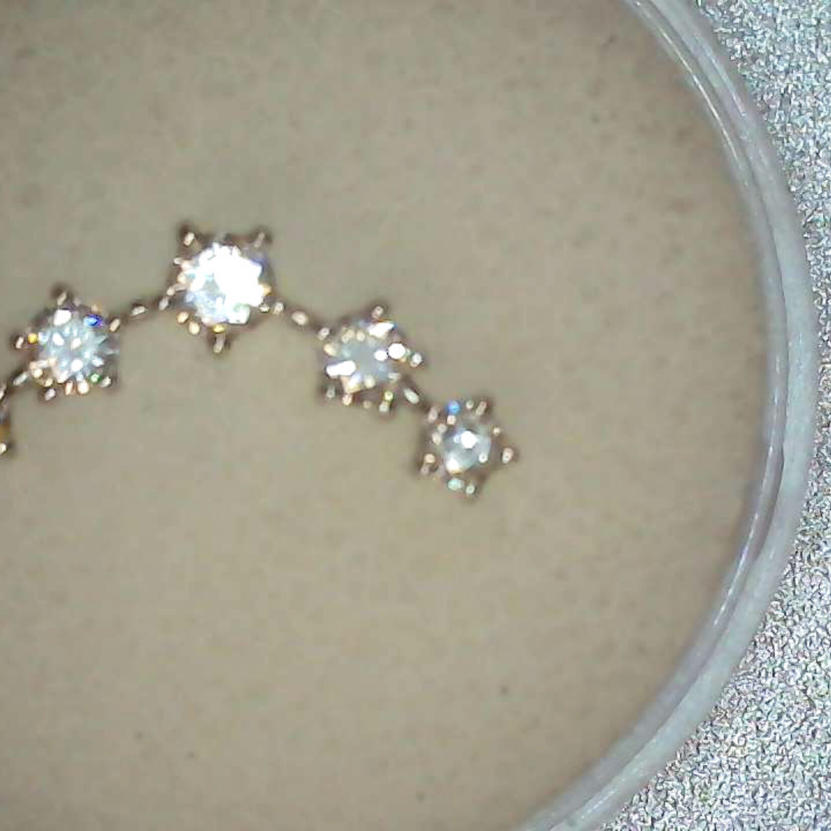 925 Lab Grown diamond Earrings .52CT