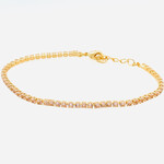 Gold Plated Bracelet 6"