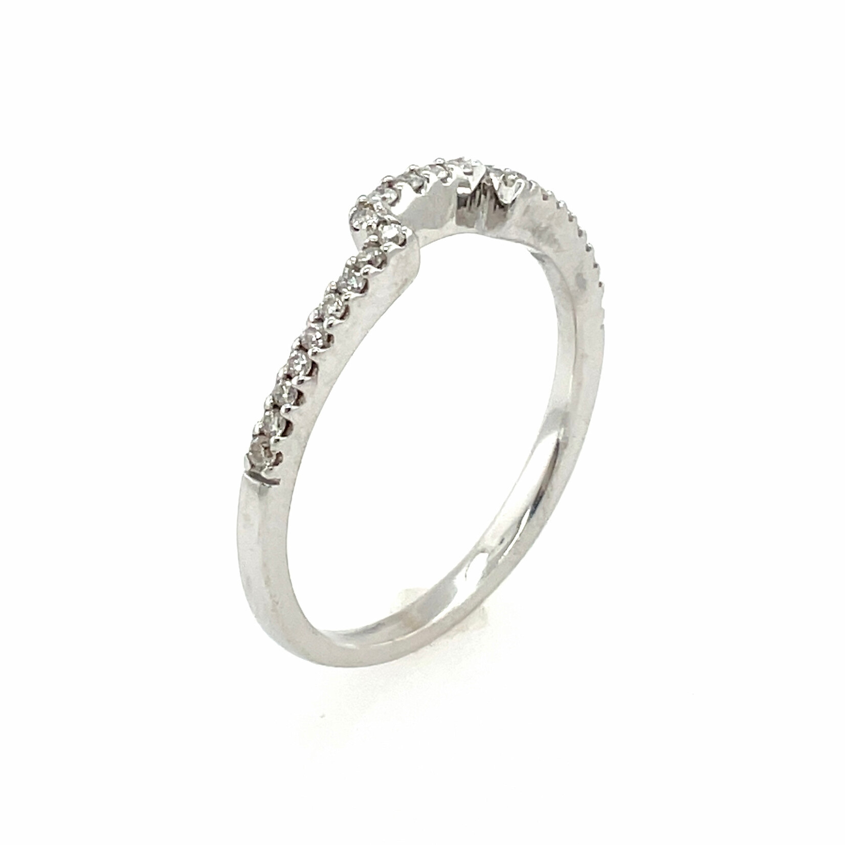 14Kt White Gold Diamond Ring