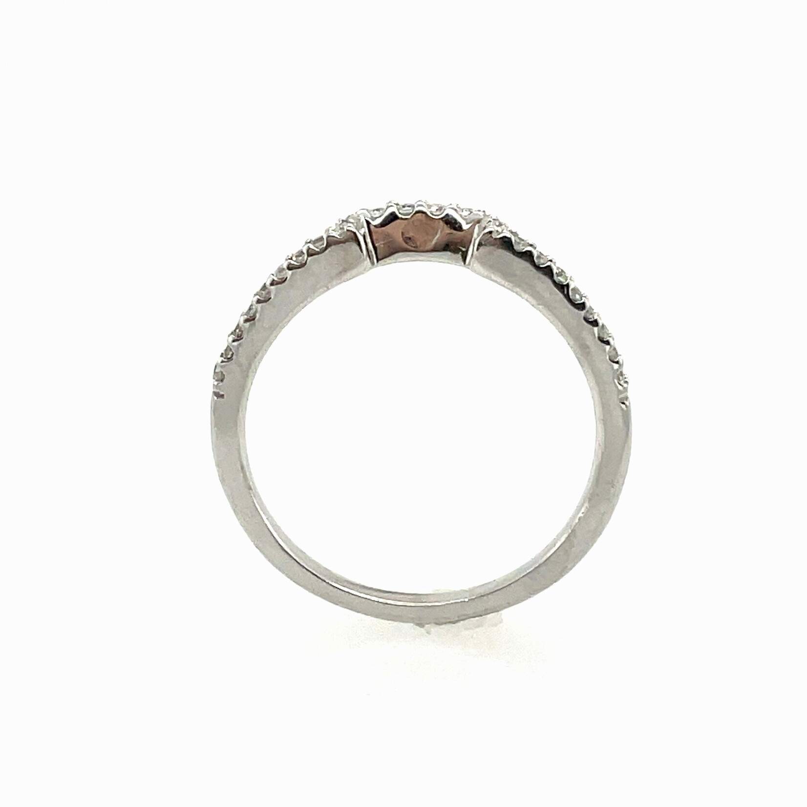 14Kt White Gold Diamond Ring