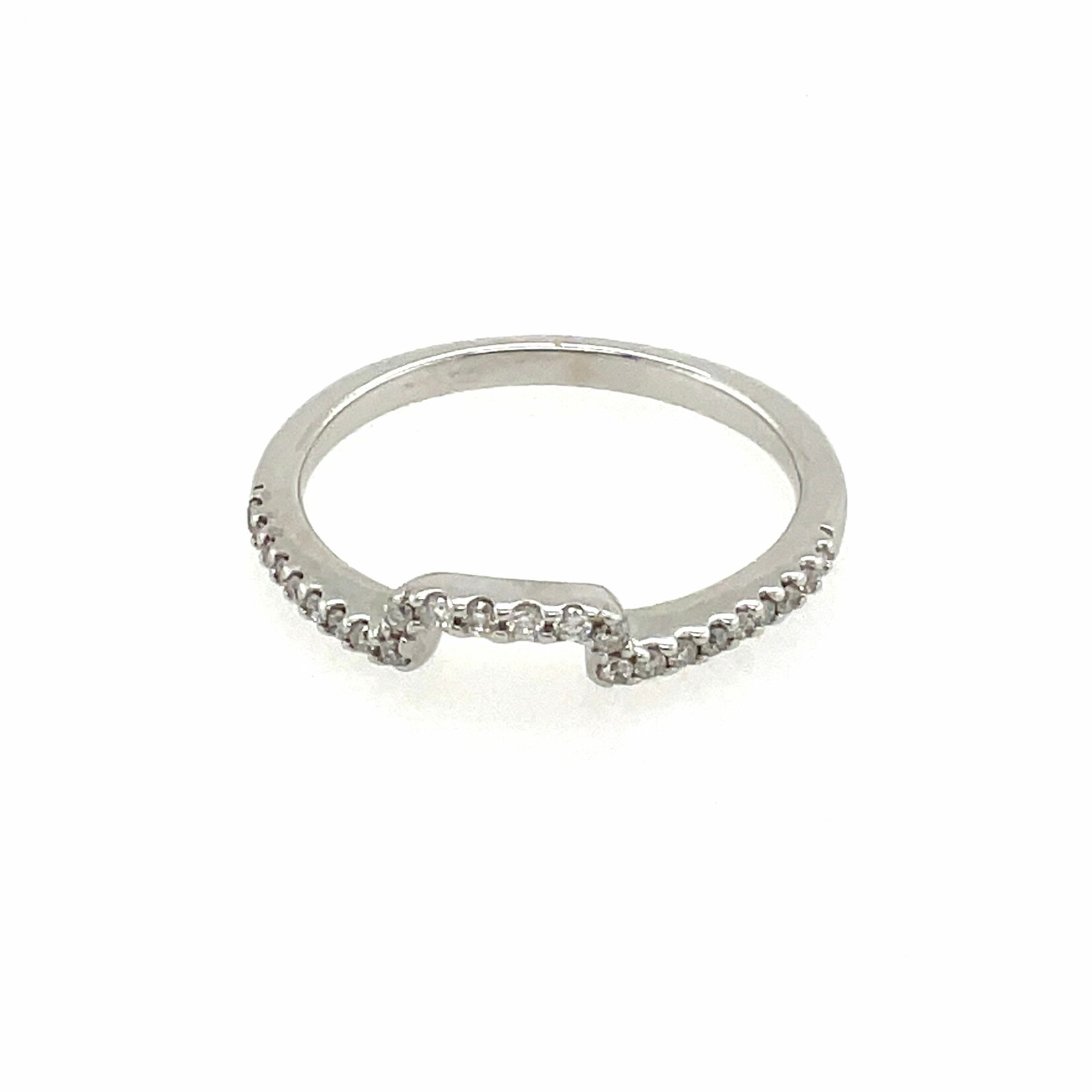 14Kt White Gold Diamond Ring