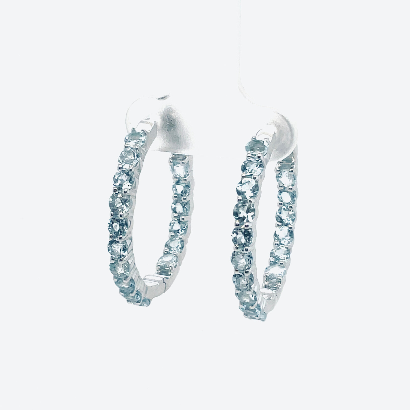 Sterling Silver Aquamarine Earrings