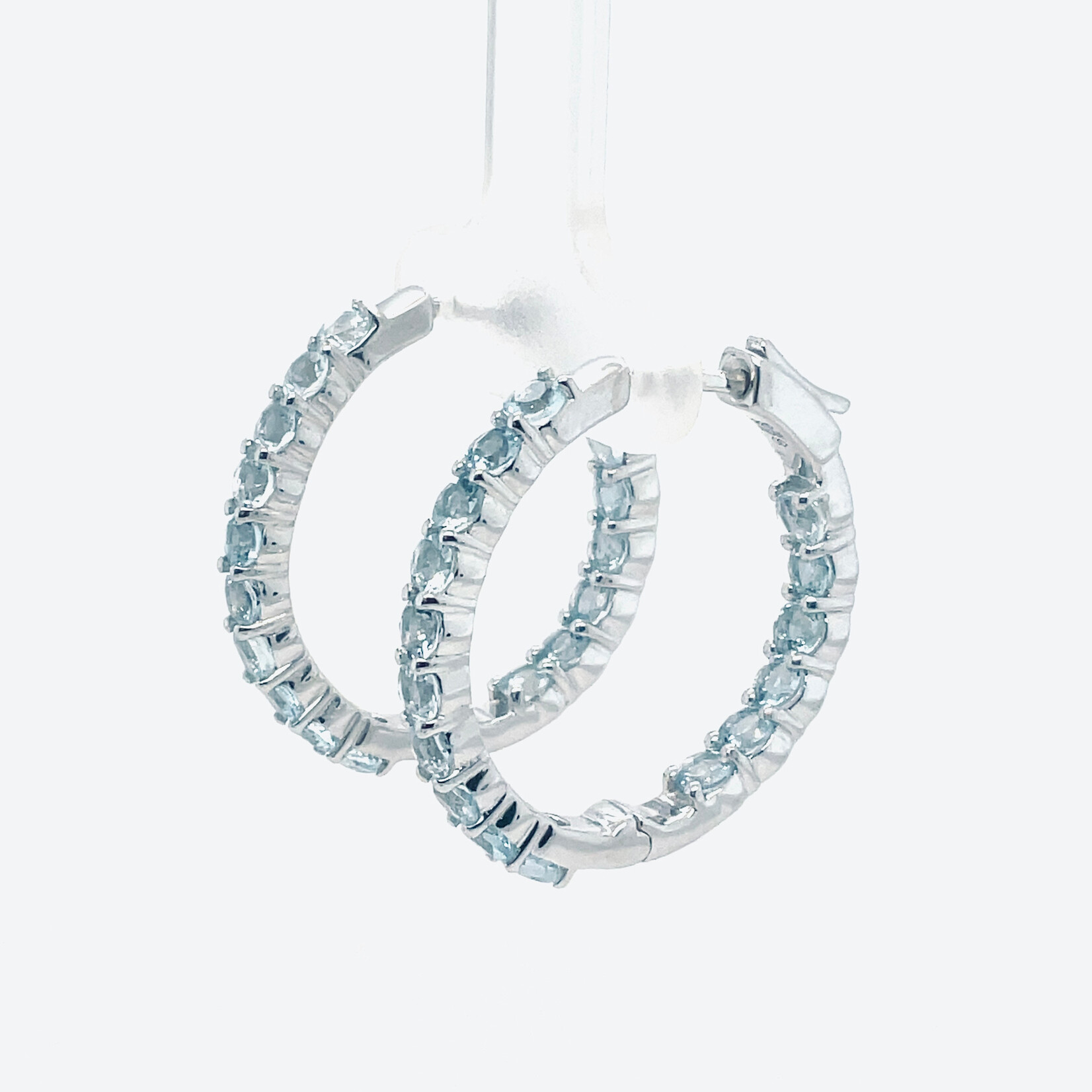 Sterling Silver Aquamarine Earrings