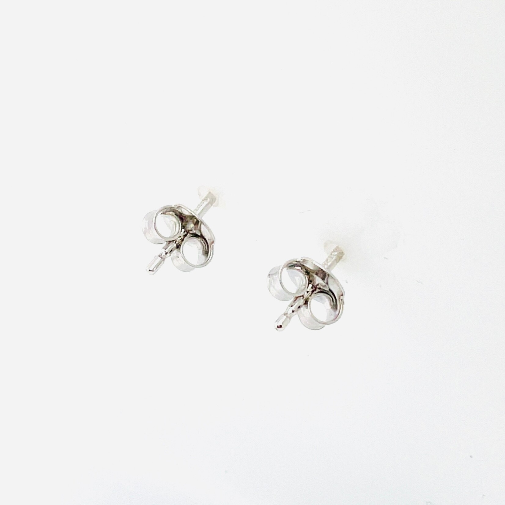 14Kt WG Lab Grown Dia Stud Earrings 0.50 Ctw