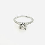 Costar 14KW 1.53 ct Center LGD, 2.19cttw,  Size 6