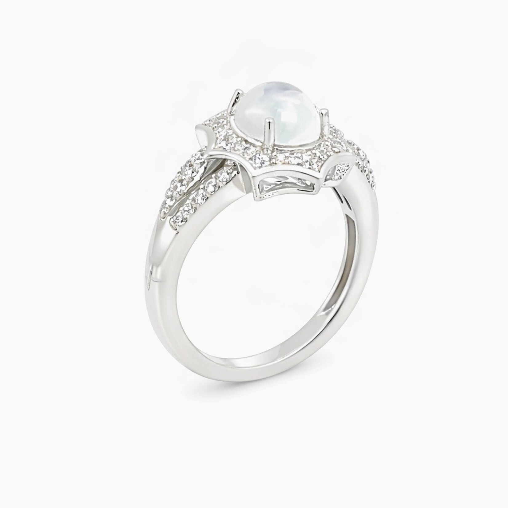 .925 Aurora Moonglow Moonstone Size 6