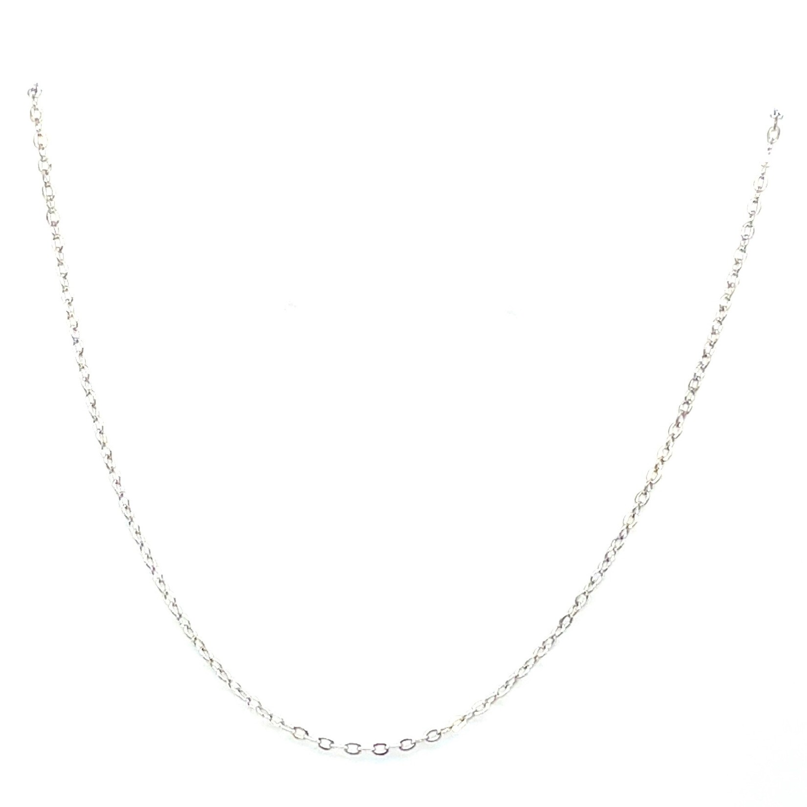 Sterling Silver Rope Chain 18"