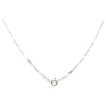 Stirling Silver Diamond Cut Twisted Chain 22"