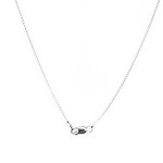 14K White Gold 1 mm Wheat 20" Chain
