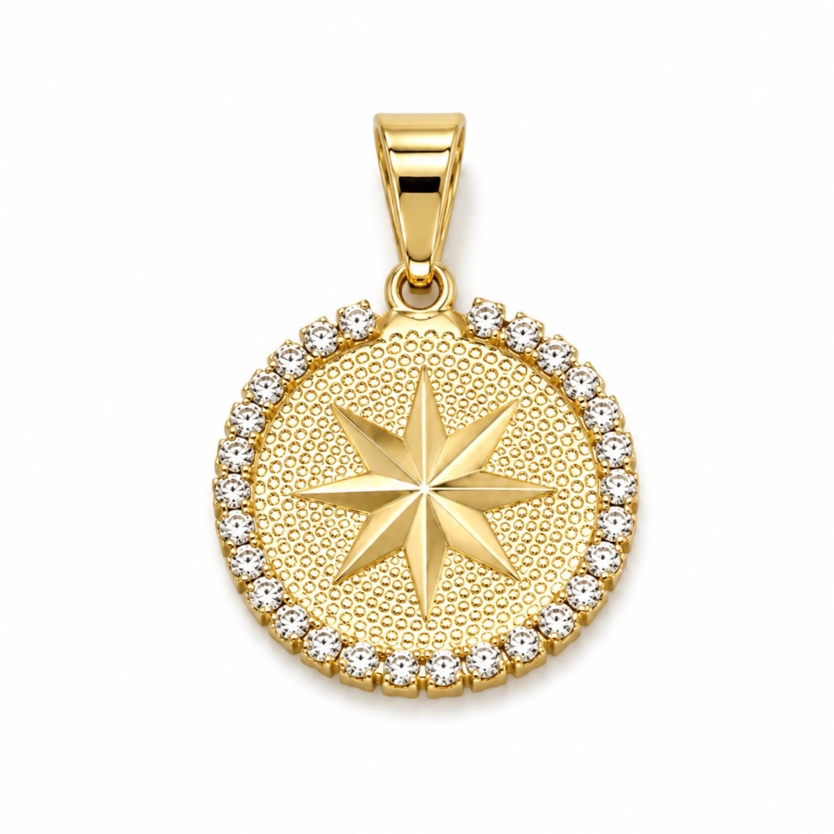 Gold Filled Northern Star Pendant