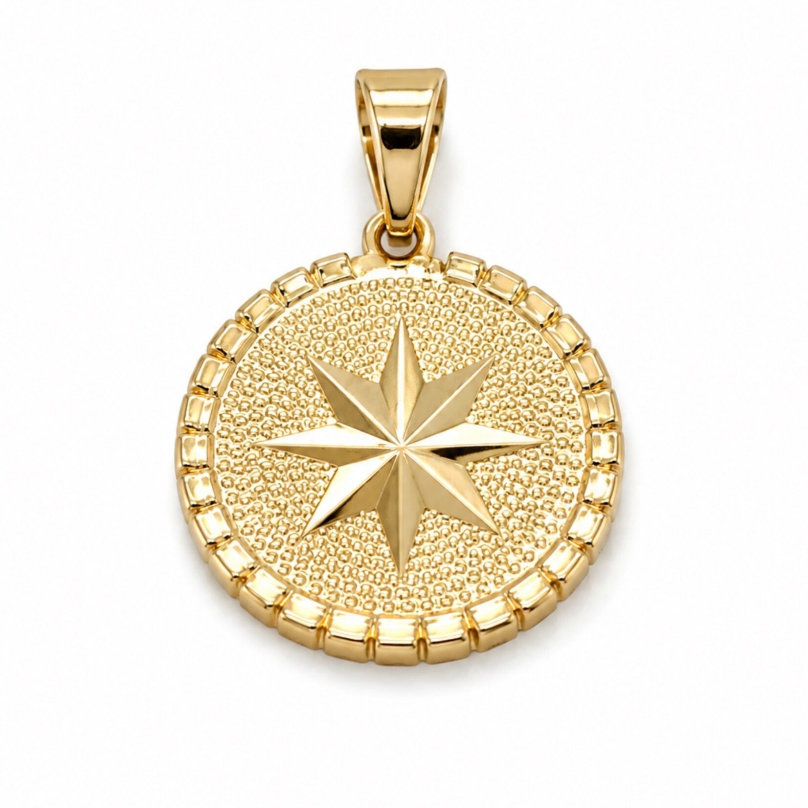 Gold Filled Northern Star Pendant