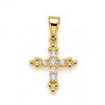 Gold Filled Cross Charm