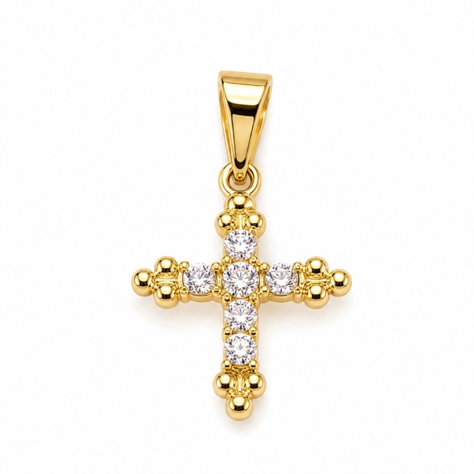 Gold Filled Cross Charm
