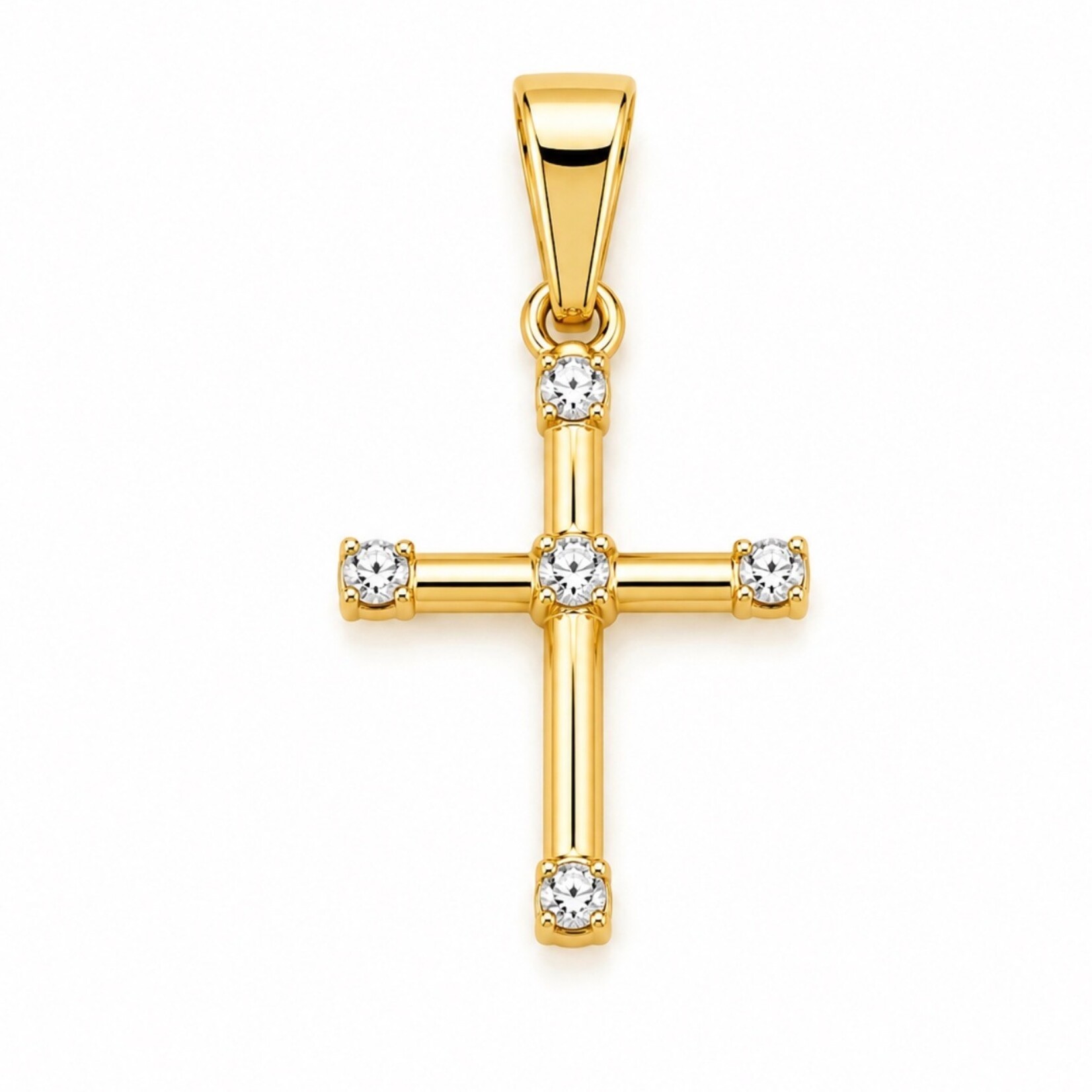 Gold Filled Cross Charm