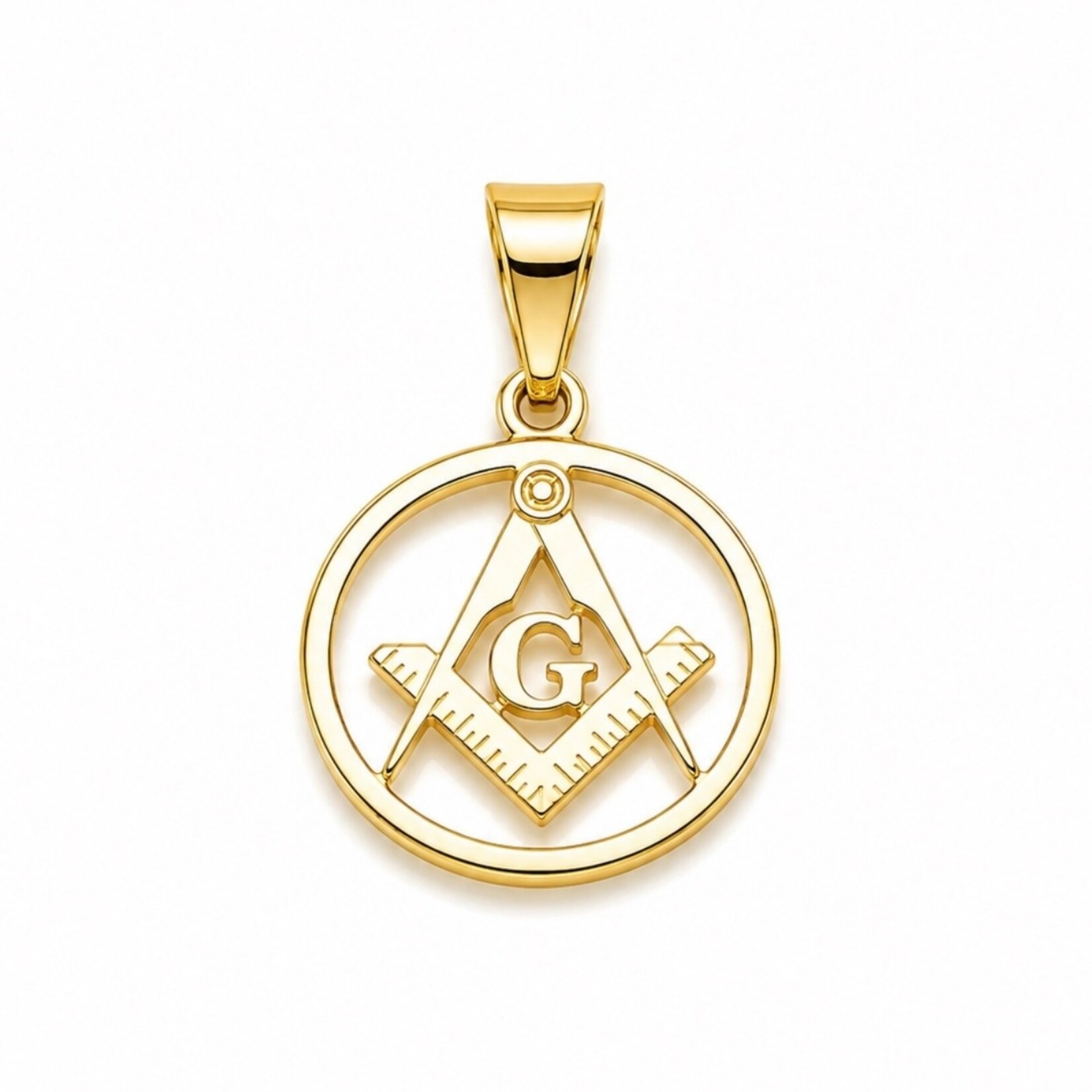 Gold Filled Masonic Charm