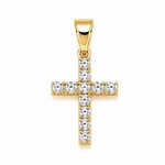 Gold Filled Cross Charm
