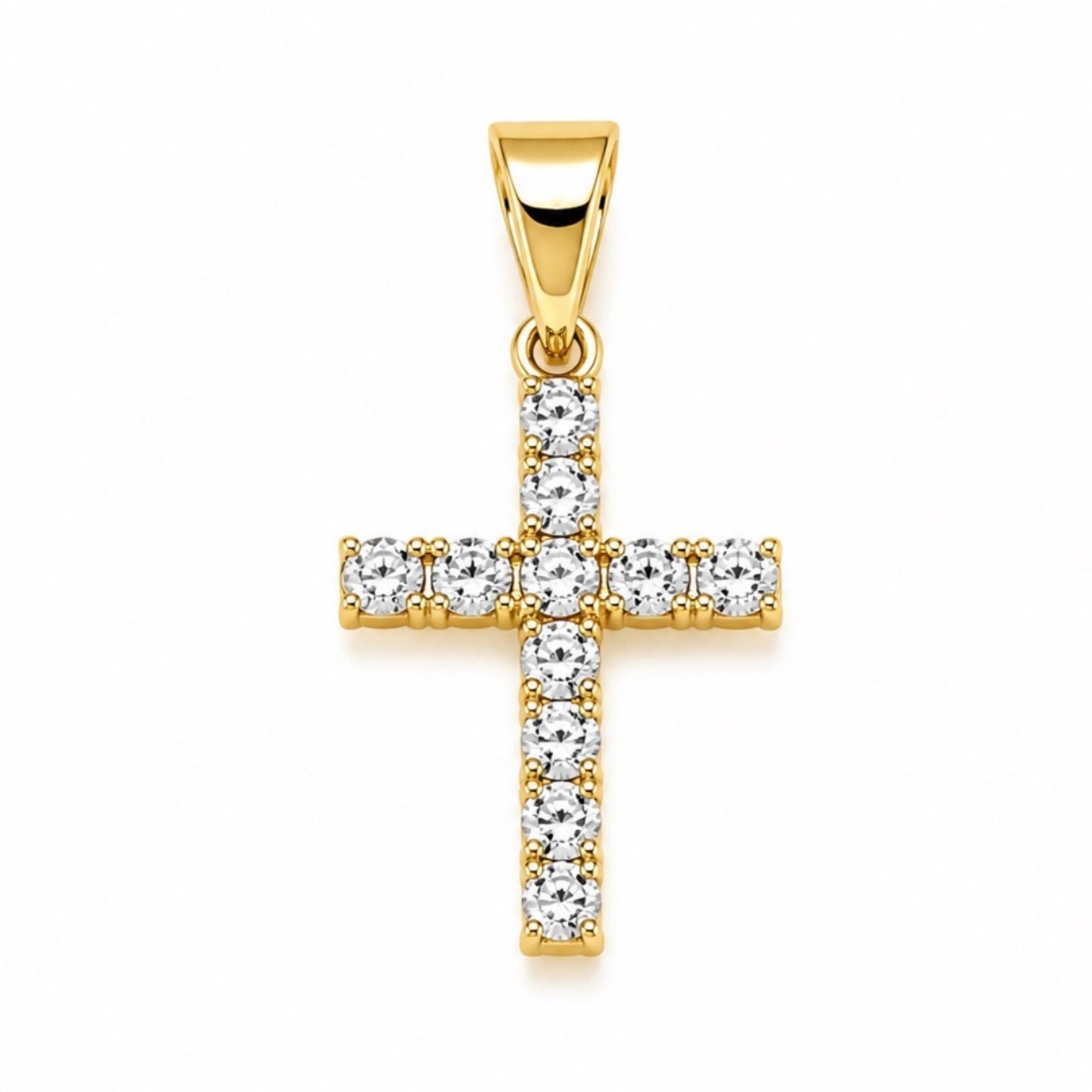 Gold Filled Cross Charm