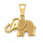 Gold Filled Elephant Charm