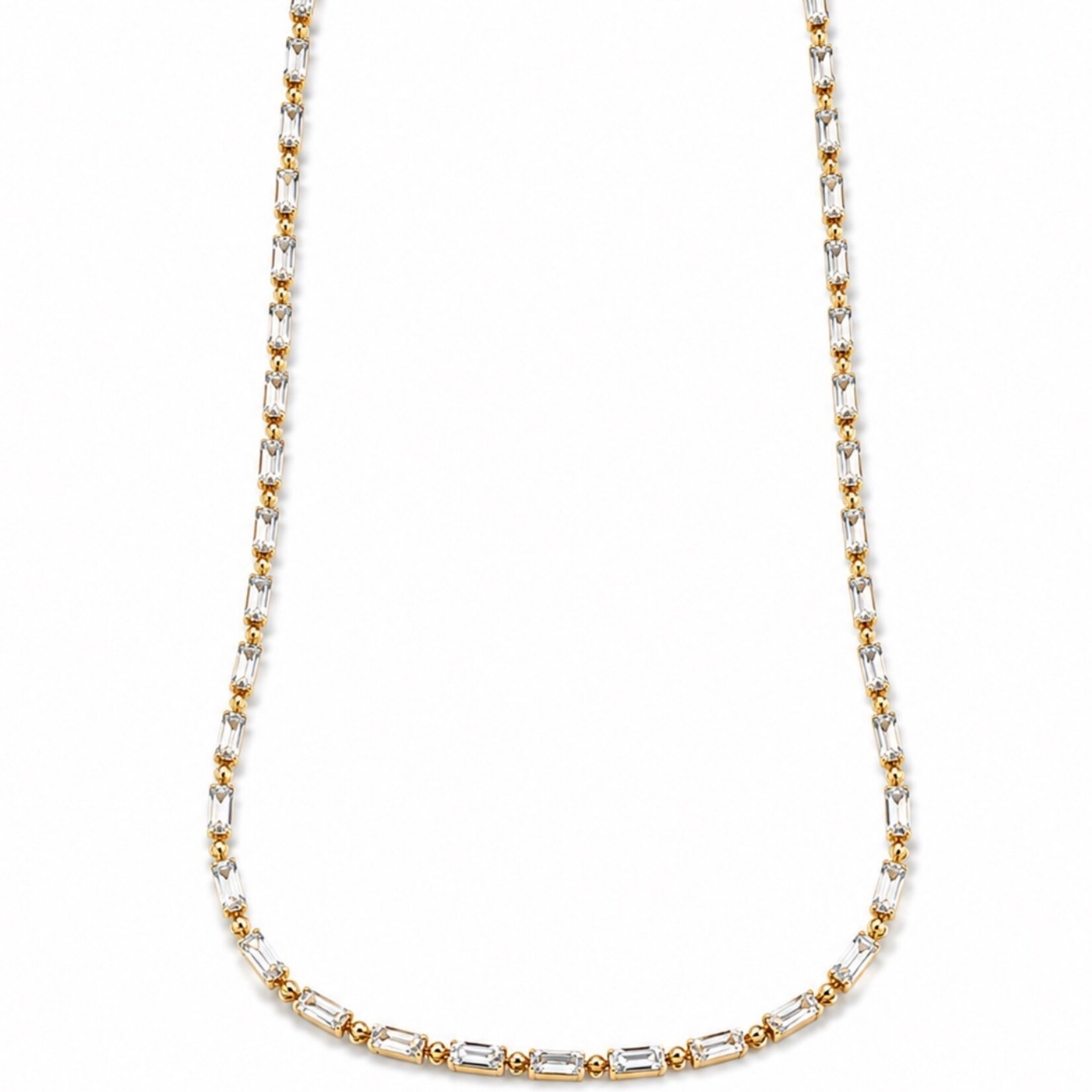 Gold Filled Baguette-cut Chain