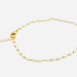 Gold Filled Simulated Pearl Bracelet