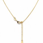 Gold Filled 5MM Beaded Adjustable Chain