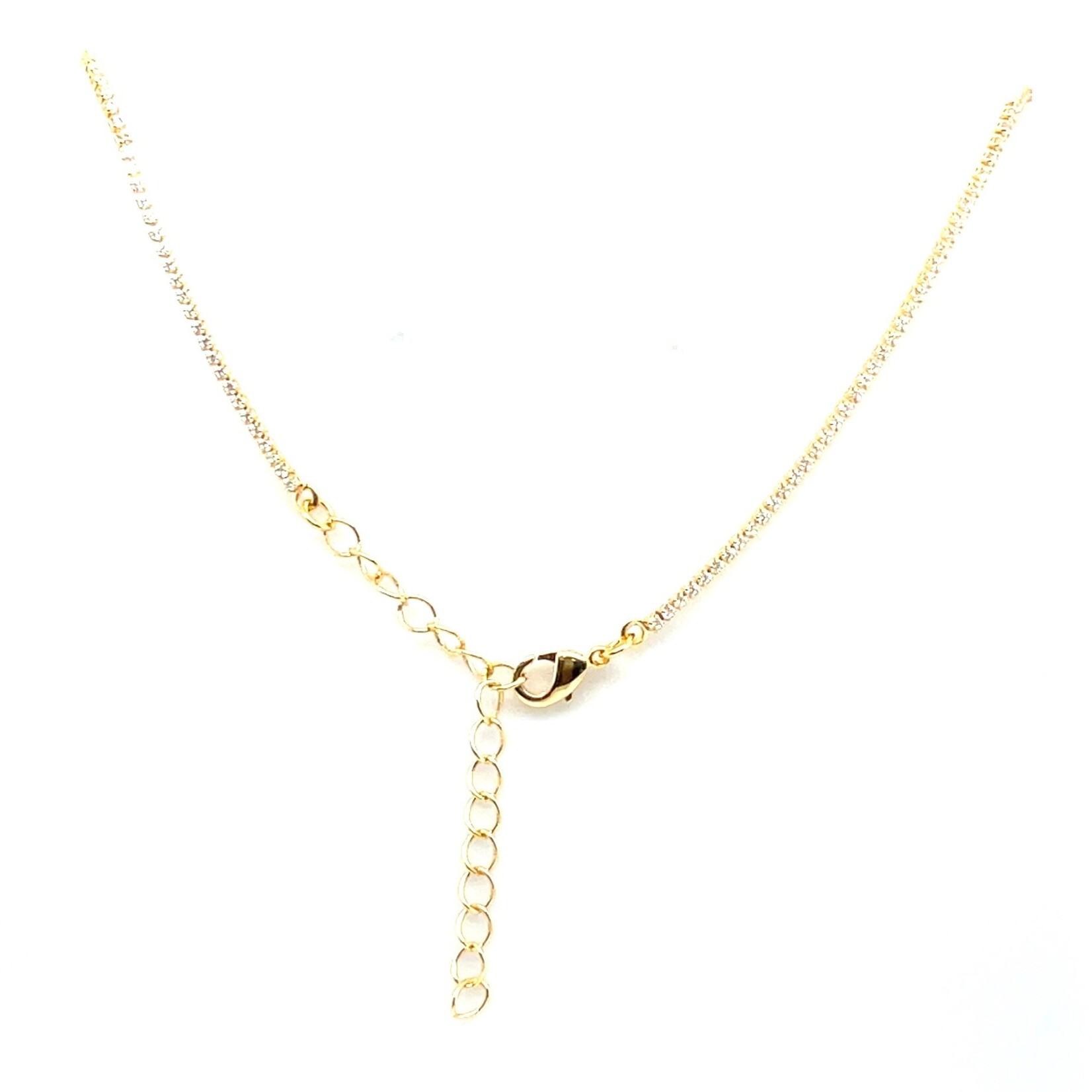 Gold Filled Adjustable Tennis Necklace