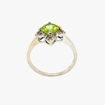 10K Peridot Ring, Size 7.25