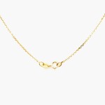 14 Kt Yellow Gold Ladies Multi-color Necklace