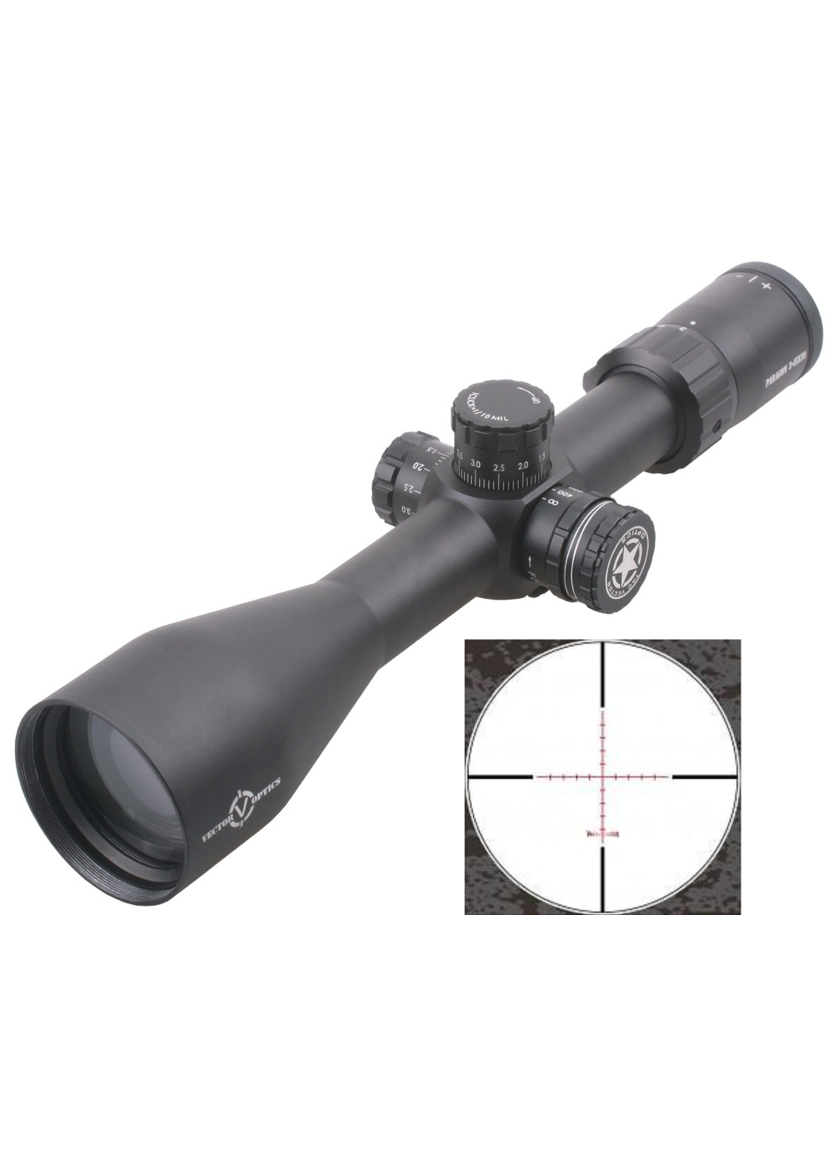 Vector Optics Paragon HD Series SFP Riflescope (Gen1) - opticspice.ca