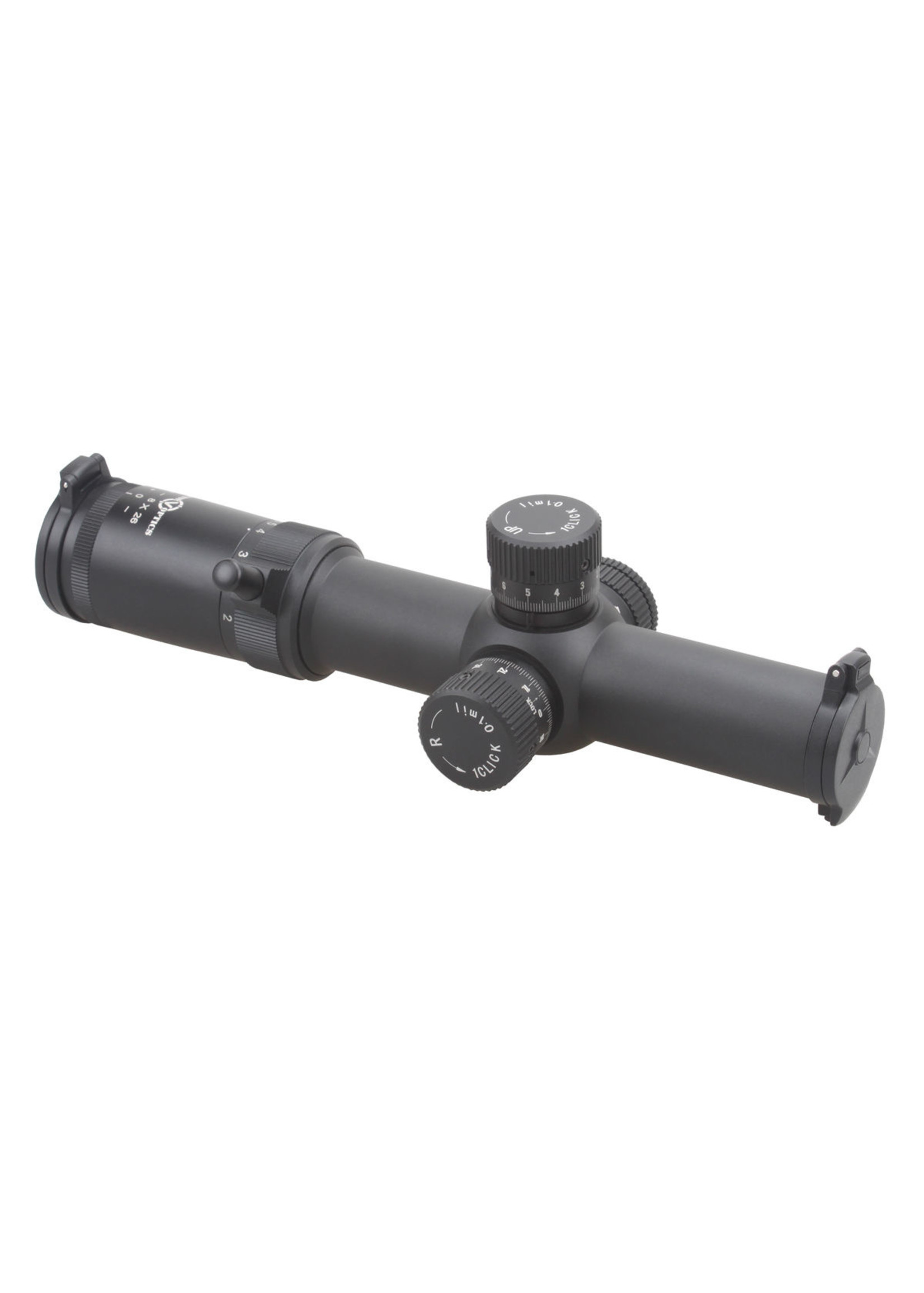 Vector Optics Vector Optics Artemis 1-8x26 FFP CQB/DMR Scope Illuminated ZeroStop MRAD 35mmTube