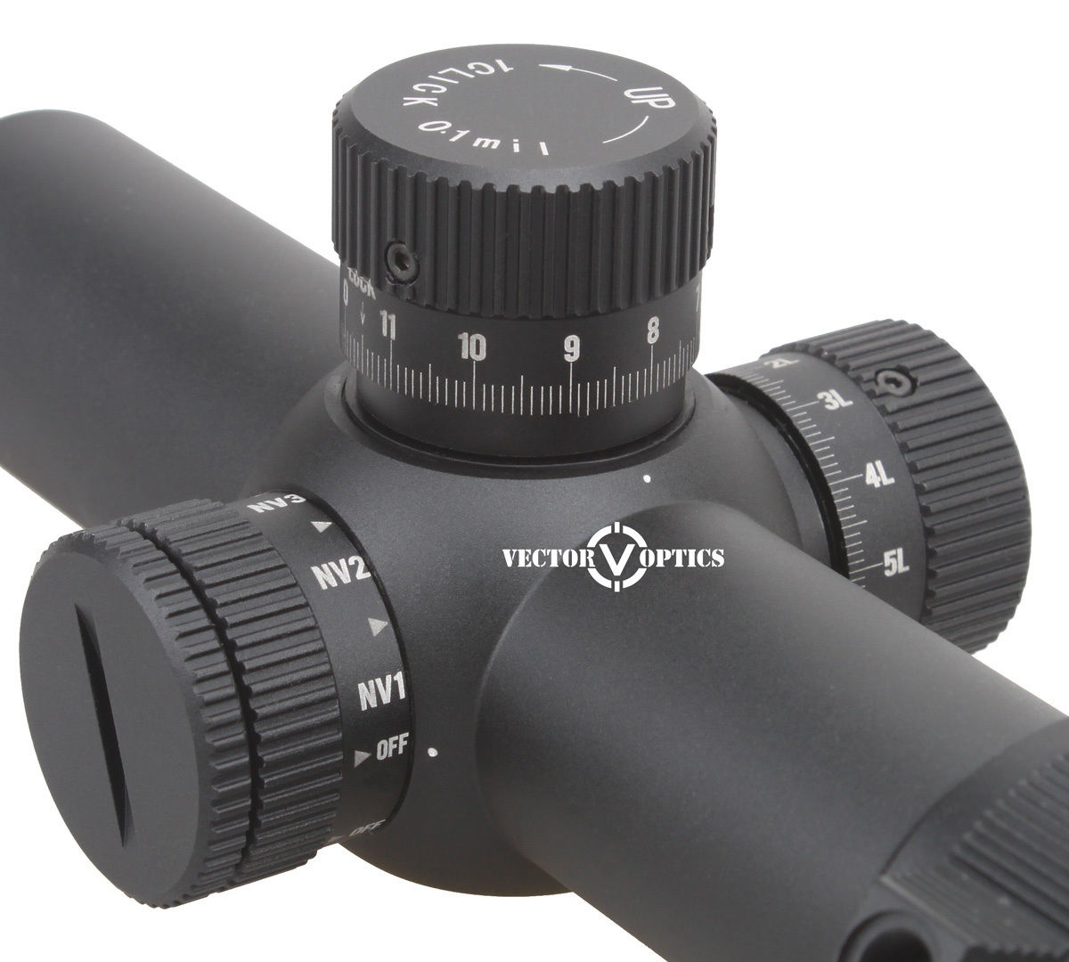 Vector Optics Artemis 1-8x26 FFP CQB/DMR Scope Illuminated