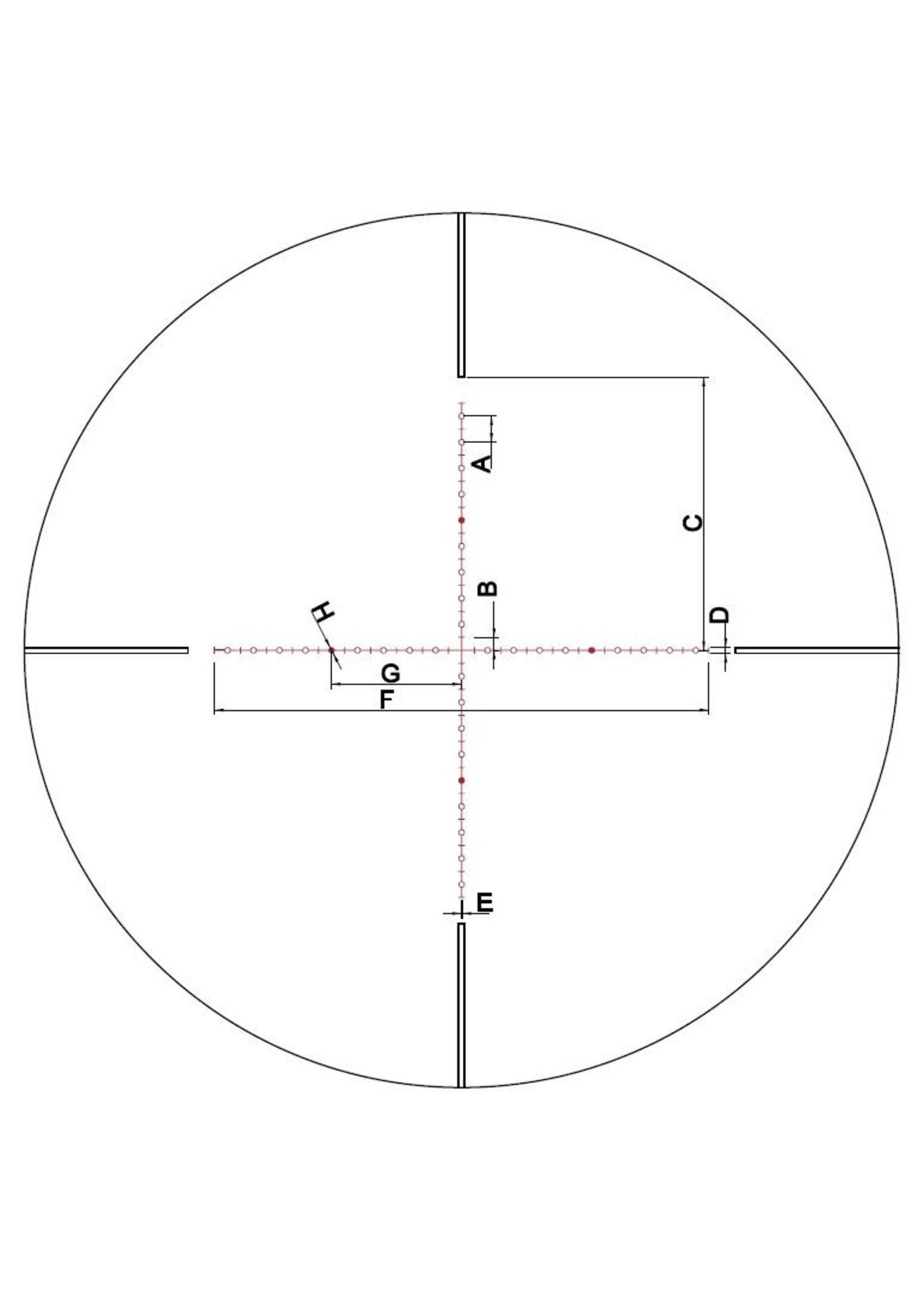 Vector Optics Vector Optics Continental High Performance Sporter Series Riflescope SFP MOA