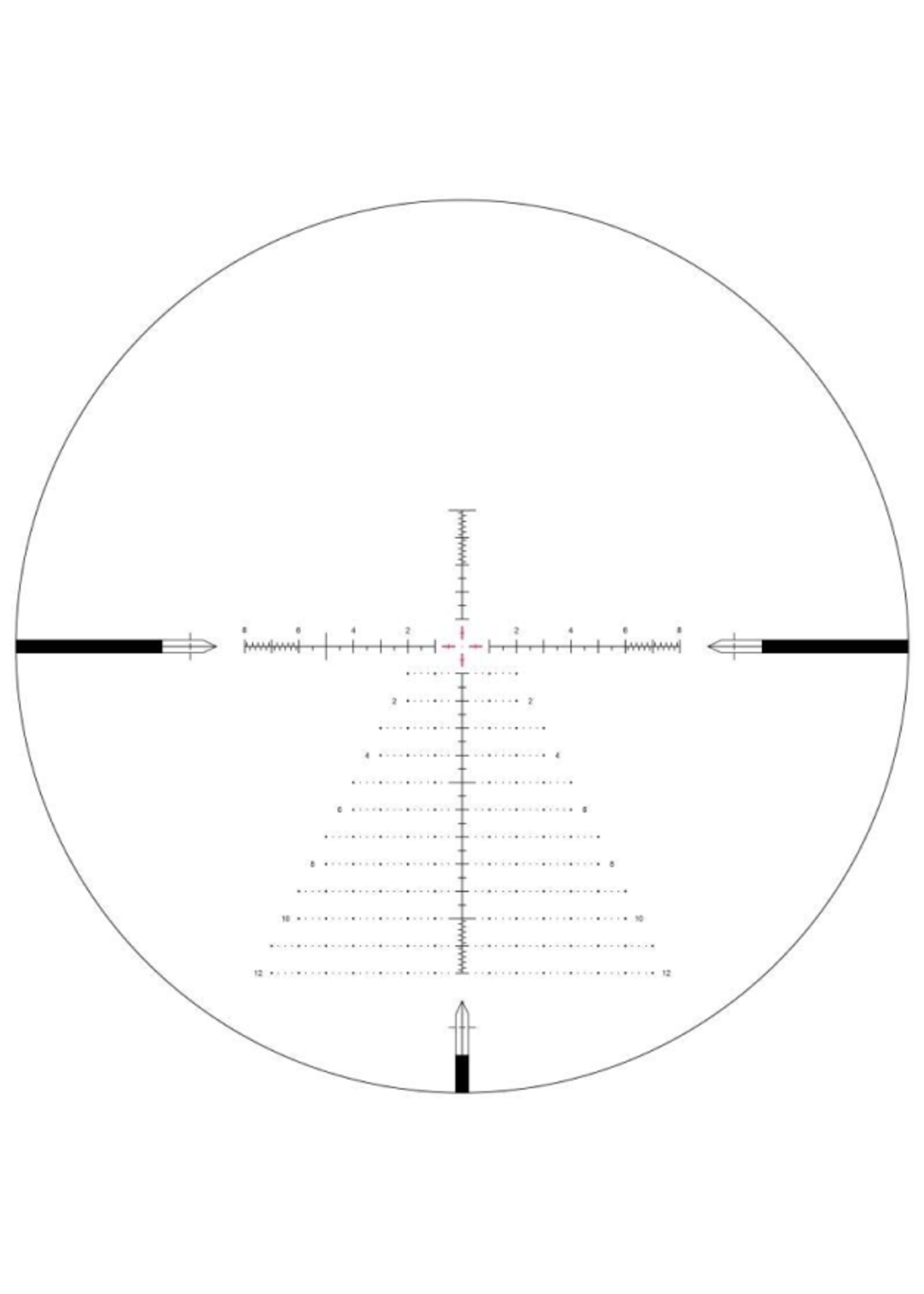 Arken Arken EP5 series  FFP Scope MIL or MOA - VPR Illuminated Reticle with Zero Stop - 34mm Tube