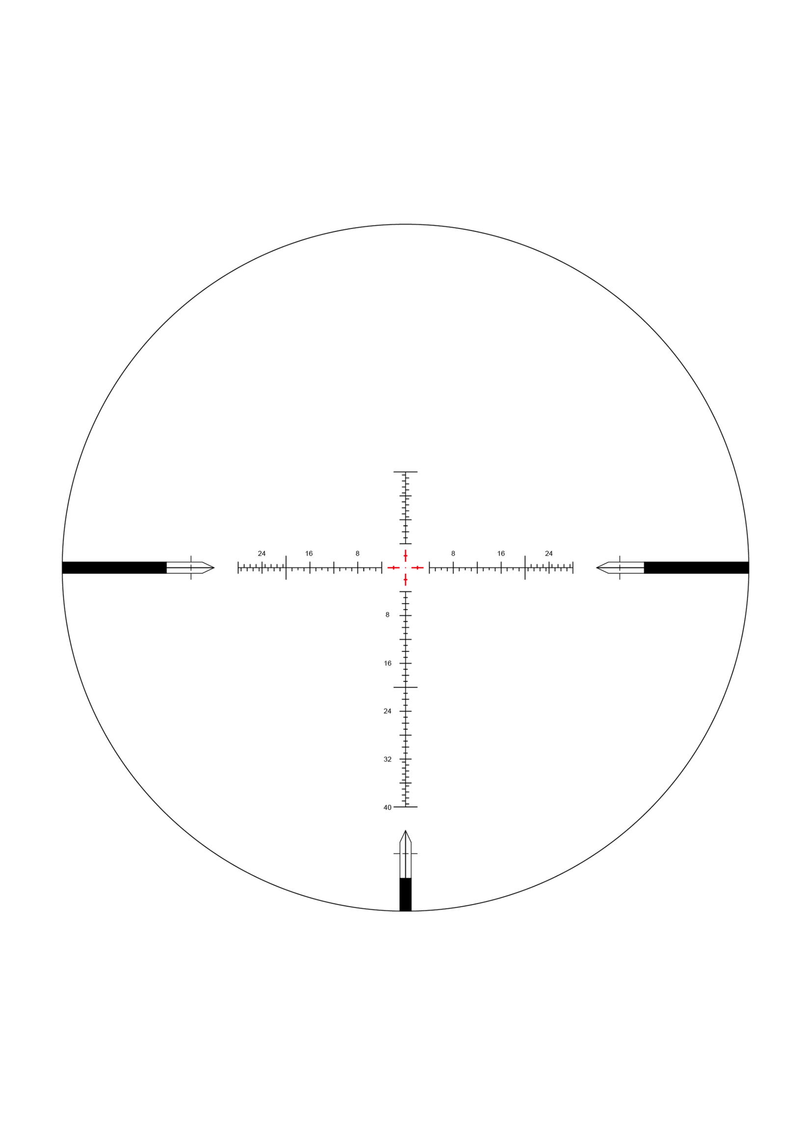 Arken Arken EPL4 series  FFP Scope MIL or MOA - VHR Illuminated Reticle  - 30MM