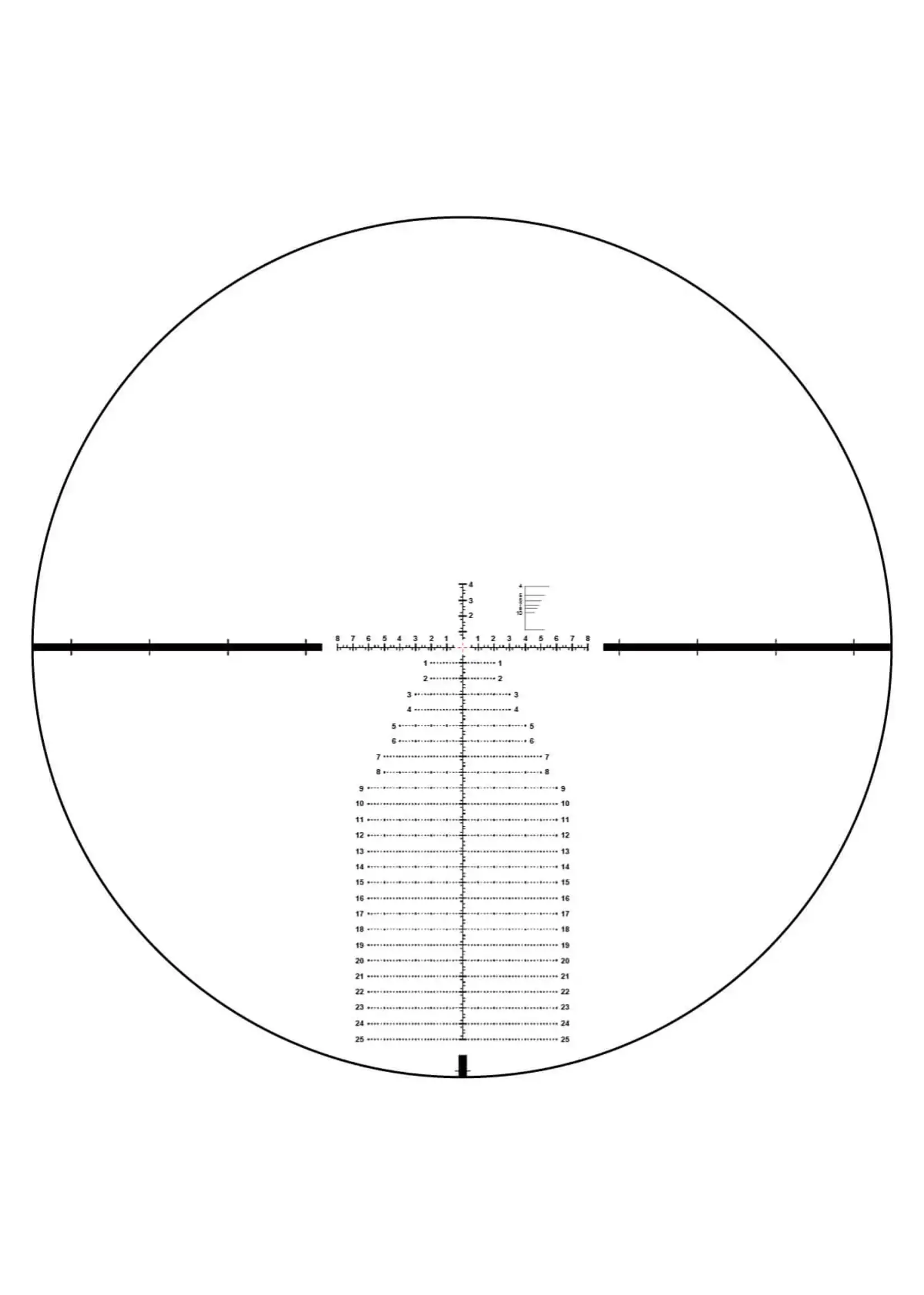 Vector Optics Vector Optics Continental Tactical 4-24x56 FFP Riflescope FDE Ranging