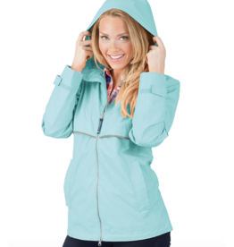 Charles River Women's Aqua Raincoat