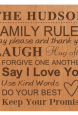 Cherry Plaque 10x10 Includes Engraving