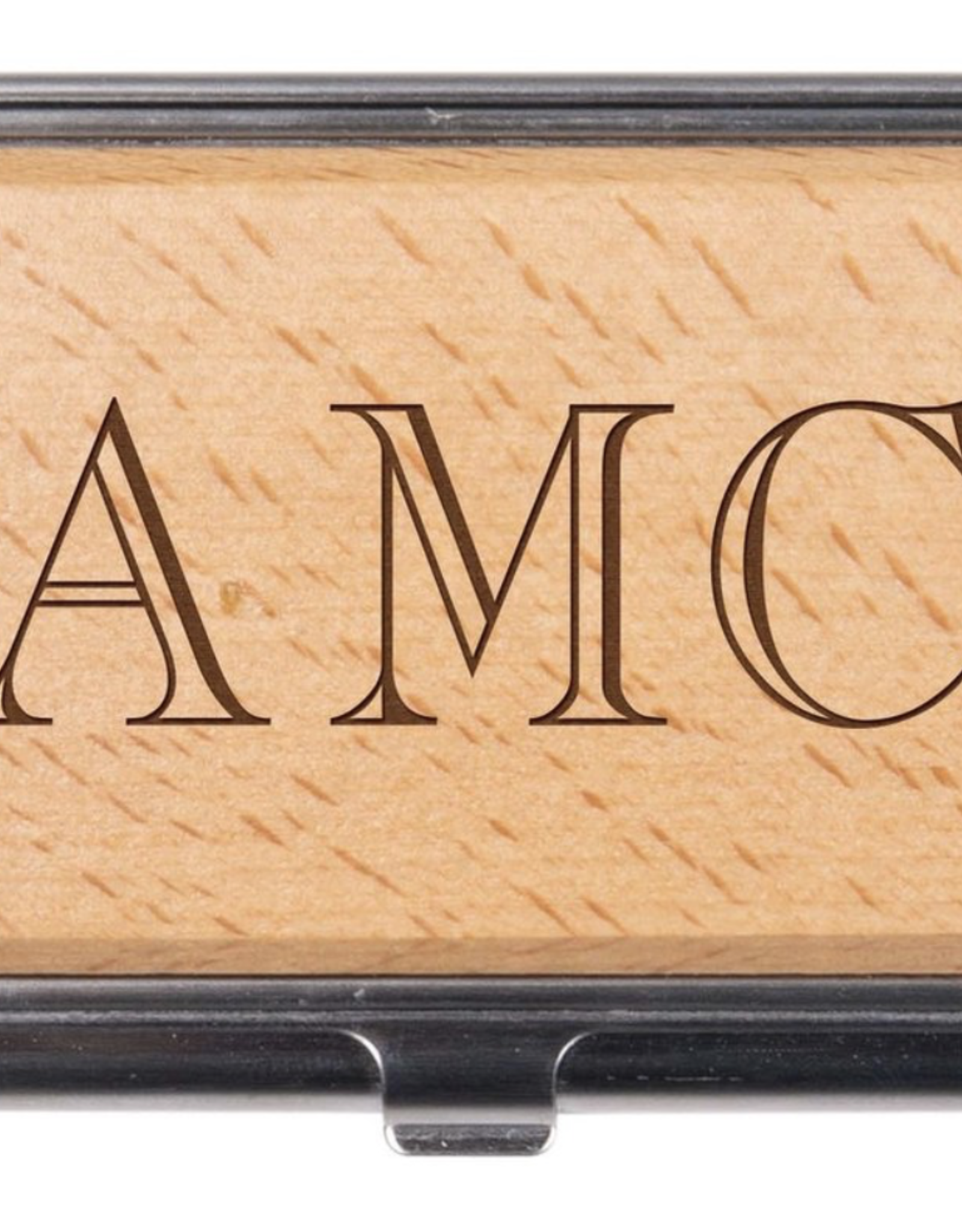 Business Card Holder Wood Includes Laser Engraving